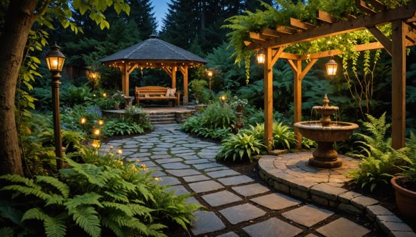 Les guirlandes solaires illuminent le jardin sans effort